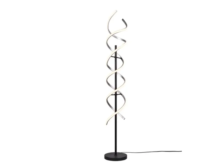 LED Stehleuchte SEQUENCE dimmbar & Lichtfarbe einstellbar Silber 150cm
