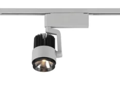 LED Strahler RADIATOR Grau für DUOline 2-Phasen Schienensystem