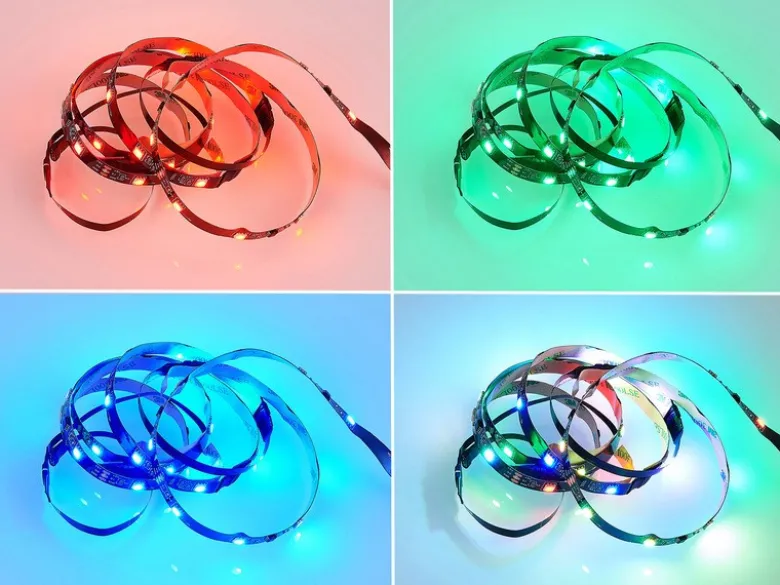 LED Streifen SCREEN mit Fernbedienung, RGB & Sound Control - 120cm
