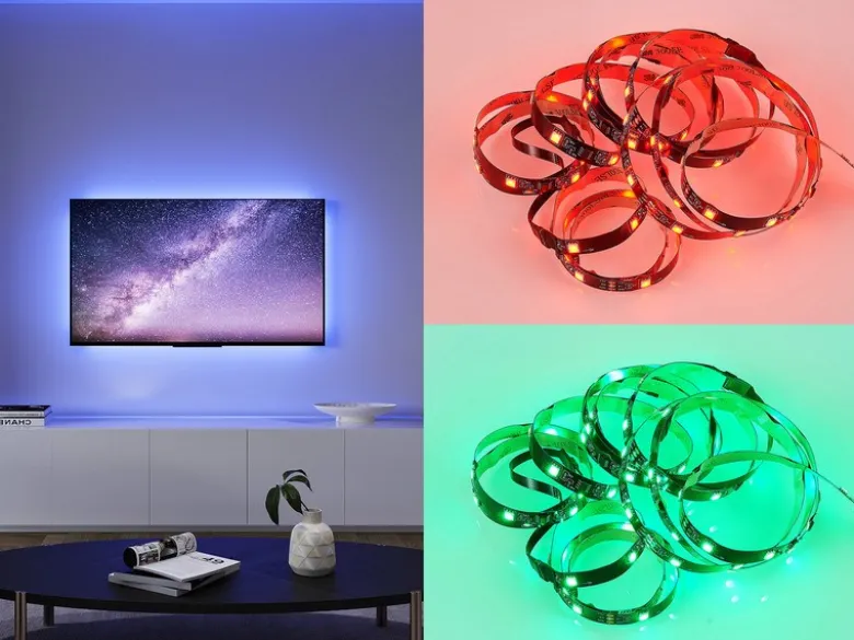 LED Streifen SCREEN mit Fernbedienung, RGB & Sound Control - 300cm