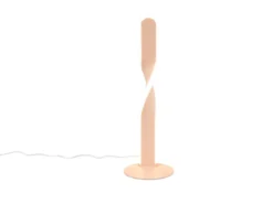 LED Tischlampe GINKO, Metall Beige, Höhe 40,5cm