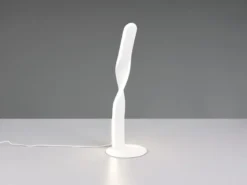 LED Tischlampe GINKO, Metall Weiß, Höhe 40,5cm