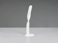 LED Tischlampe GINKO, Metall Weiß, Höhe 40,5cm