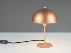 LED Tischleuchte aus Metall Coffee in Pilzform, Höhe 30cm