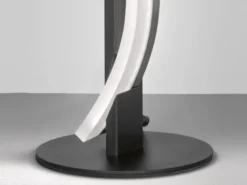 LED Tischleuchte BRIDGE Schwarz / Weiß dimmbar, Höhe 40cm