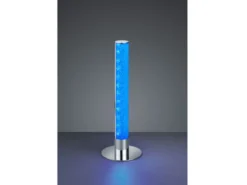 LED Tischleuchte LEIA Chrom dimmbar Fernbedienung Farbwechsel, Höhe 40cm
