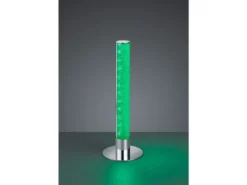 LED Tischleuchte LEIA Chrom dimmbar Fernbedienung Farbwechsel, Höhe 40cm