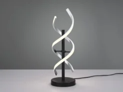 LED Tischleuchte SEQUENCE dimmbar Silber, Höhe 48cm