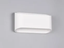 LED Wandleuchte aus Gips mit Up and Down Lichteffekt, Breite 23cm