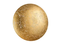 LED Wandleuchte CHIROS aus Metall, indirekte Beleuchtung in Blattgold, Ø 22cm