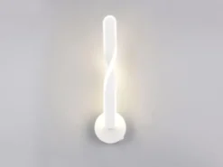LED Wandleuchte GINKO für innen modern mit Schalter, Weiß, Höhe 45cm