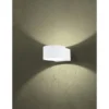 LED Wandleuchte LACAPO Weiß mit Up and Down Licht, Ø 10,5cm