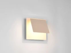 LED Wandleuchte MIO Beige verstellbar für indirekte Beleuchtung, Höhe 18cm