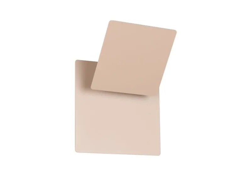 LED Wandleuchte MIO Beige verstellbar für indirekte Beleuchtung, Höhe 18cm