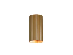 LED Wandleuchte mit Up and Down Lichteffekt, Metall Coffee, Höhe 18cm