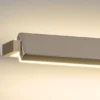 LED Wandleuchte PARE schwenkbar & dimmbar Silber matt, Breite 60cm