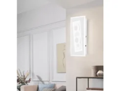 LED Wandleuchte RATIO flach dimmbar & Lichtfarbe, Höhe 38cm