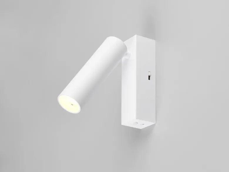 LED Wandstrahler AMBALA Weiß, dimmbar & Lichtfarbe wählbar, Breite 4cm