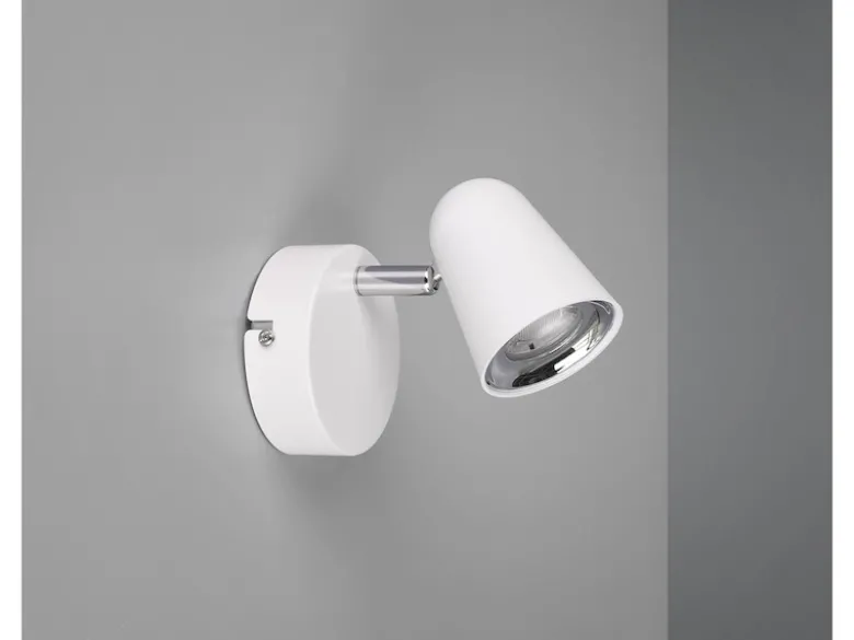 LED Wandstrahler & Deckenspot TOULOUSE Weiß, Breite 9cm