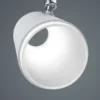 LED Wandstrahler NARCOS Weiß mit Schalter, Breite 7,5cm