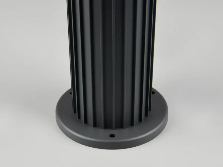 LED Wegeleuchte Aluminium Anthrazit, für Reihenschaltung geeignet, Höhe 100cm