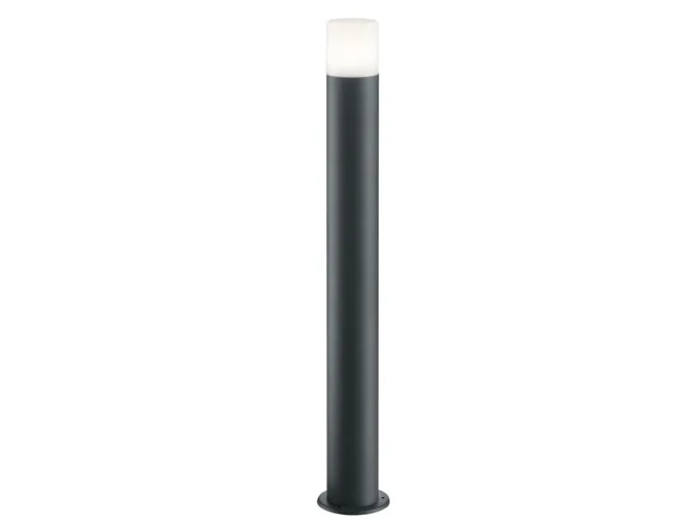 LED Wegeleuchte aus Aluminium in Anthrazit E27, Höhe 80cm
