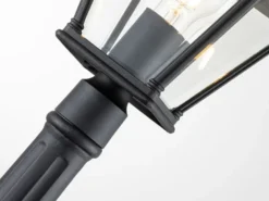LED Wegeleuchte Garten Laterne im Landhausstil, Höhe 104cm
