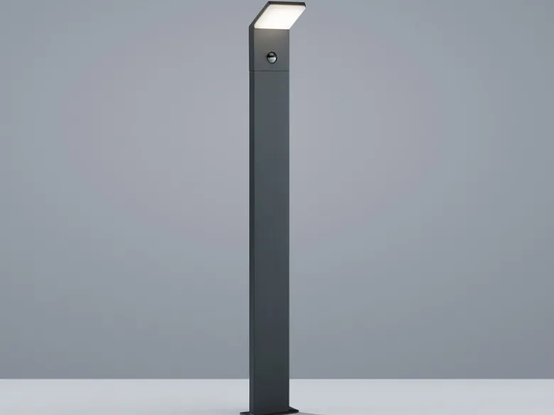 LED Wegeleuchte PEARL mit Bewegungsmelder, Anthrazit Höhe 100cm
