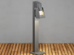 LED Wegeleuchte POTENZA, Aluminium Schwarz, Höhe 100cm