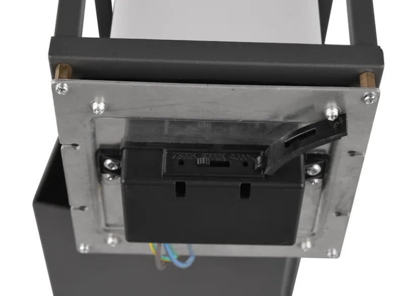LED Wegeleuchte WITHAM in Anthrazit, Lichttemperatur einstellbar, Höhe 80cm