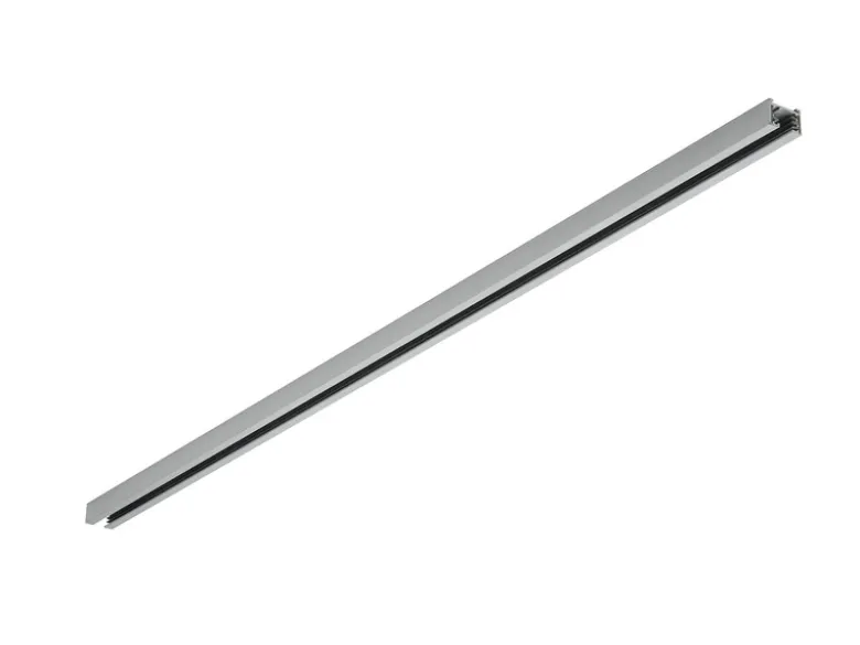 Lichtschienensystem mit 5 Spots Glas Weiß & Einspeisung 4-adrig, Länge 202,5cm