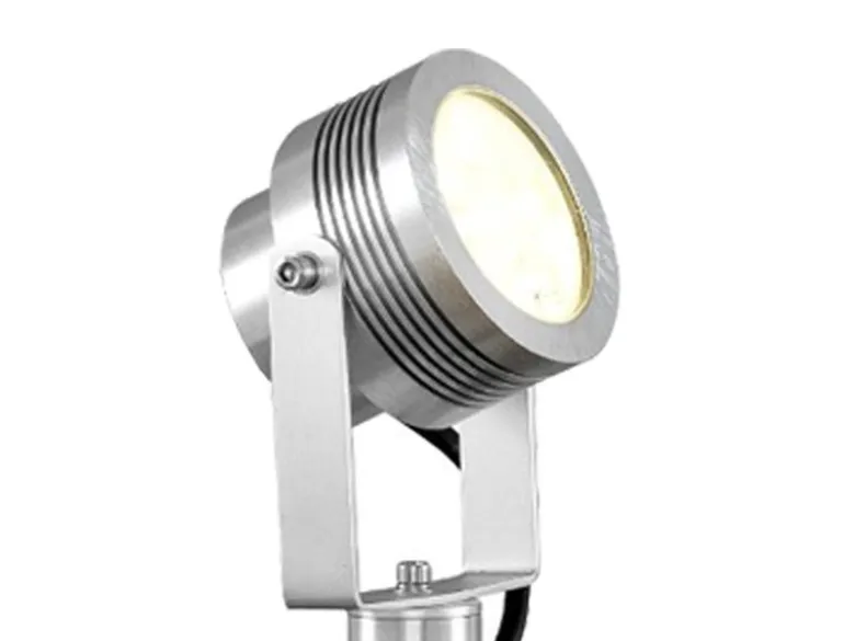 Massive Aluminium Sockelleuchte MONZA, schwenkbar, 480 Lumen, IP44
