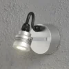 Massiver Aluminium Wandspot MONZA, schwenkbar, 160 Lumen, IP54