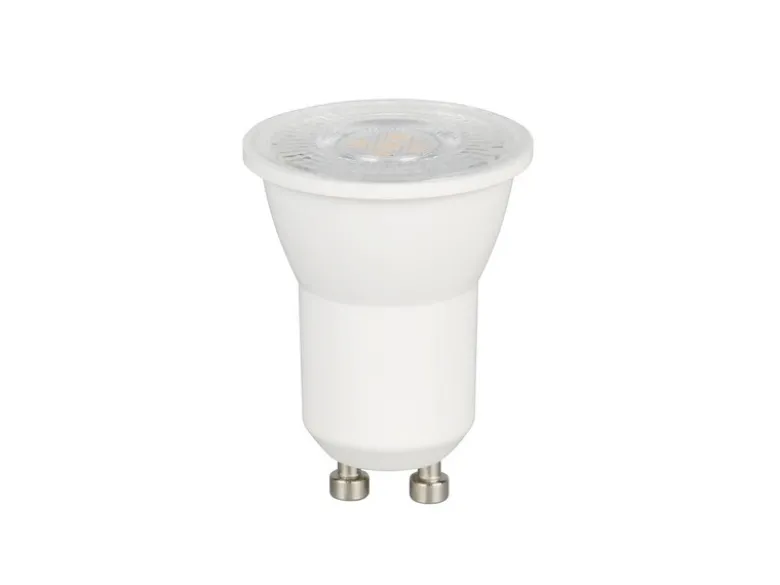 MINI GU10 LED - 4 Watt, 345 Lumen, 3000 Kelvin Warmweiß - 3 Stufen Dimmer