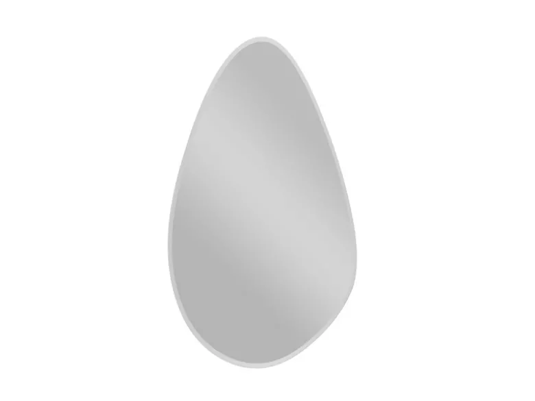 Minimalistischer Wandspiegel ISABELLA mit Facettenschliff 30x40cm