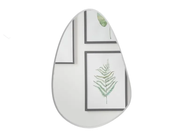 Minimalistischer Wandspiegel ISABELLA mit Facettenschliff 40x60cm