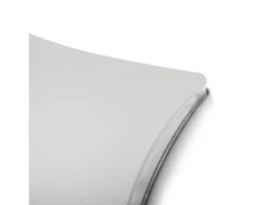 Moderne Außenwandleuchte aus gebürstetem Aluminium lichtgrau, IP54
