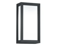 Moderne LED-Außenwandleuchte TIMOK, anthrazit, IP54, inkl. E27 LED Leuchtmittel