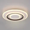 Moderne LED Deckenleuchte JORA flach & hell mit Fernbedienung dimmbar Ø 41cm