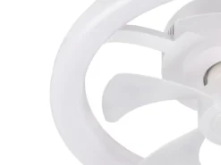 Moderne LED Deckenleuchte PAJALA mit Ventilator und Fernbedienung Ø 40cm