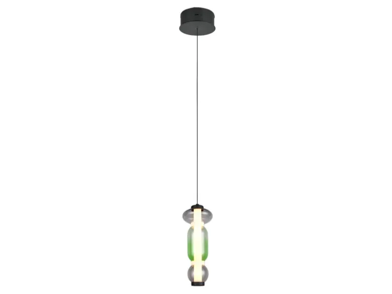 Moderne LED Pendelleuchte MINERVA 1-flammig, höhenverstellbar Ø 15,5cm