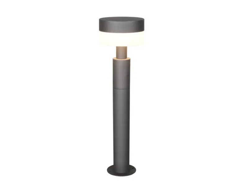 Moderne LED Wegeleuchte MACKENZIE aus Aluminium in Anthrazit, Höhe 50cm
