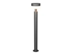 Moderne LED Wegeleuchte MACKENZIE aus Aluminium in Anthrazit, Höhe 95cm