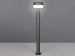 Moderne LED Wegeleuchte MACKENZIE aus Aluminium in Anthrazit, Höhe 95cm