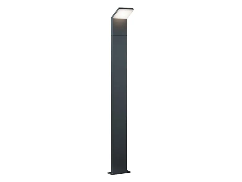 Moderne LED Wegeleuchte PEARL aus Aluminium Anthrazit, Höhe 100cm