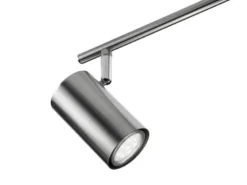Moderner Deckenstrahler FAINAS 4-flammig Silber mit GU10 LED, Breite 70cm