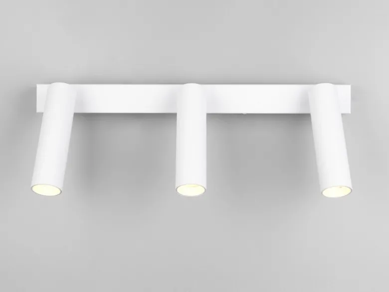 Moderner LED Deckenstrahler AMBALA dimmbar 3-flammig Weiß, Breite 44cm