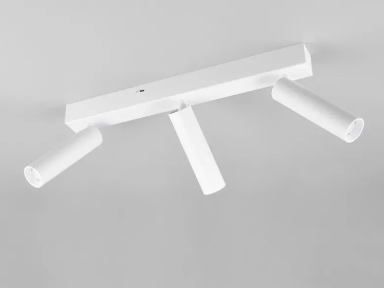 Moderner LED Deckenstrahler AMBALA dimmbar 3-flammig Weiß, Breite 44cm