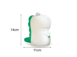 Nachtlicht DIGGY DINO, per USB aufladbar, mit Farbwechsel & 2 Lichtmodi