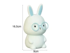 Nachtlicht FELIX dimmbar per USB aufladbar, mit Farbwechsel & Timer, Höhe 16,5cm